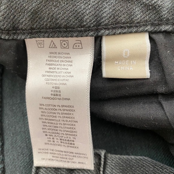 SOLD- Michael Kors Jeans - SZ 0 - Black Worn Wash - Picture 7 of 7